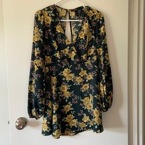 Forever 21 open back dress